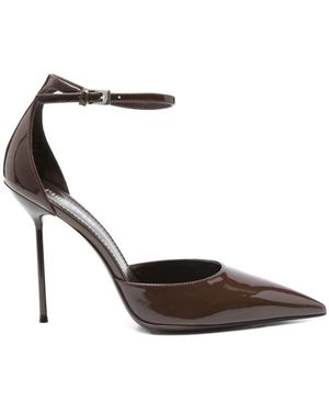 Paris Texas Court Shoes - Brown
