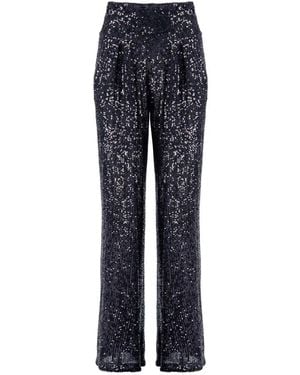 Nenette Wide Trousers - Blue