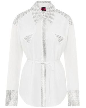 Pinko Overhemden ,Wit Shirts