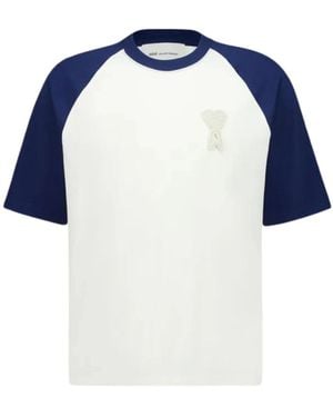 Ami Paris T-Shirts - Azul