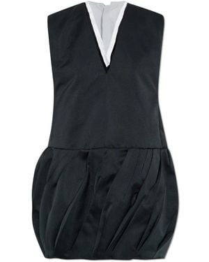 Jil Sander Short Dresses - Black
