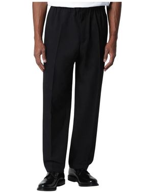 Jil Sander Wide Trousers - Black