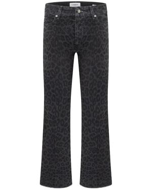 Cambio Francesca Flared Jeans - Grau