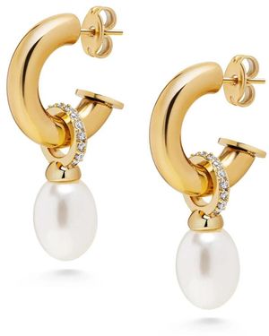 Nialaya Earrings - Metálico