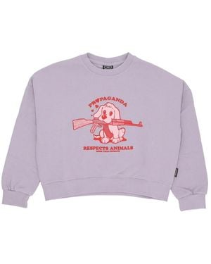 Propaganda Sweatshirts - Purple