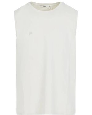 PANGAIA Sleeveless Tops - White