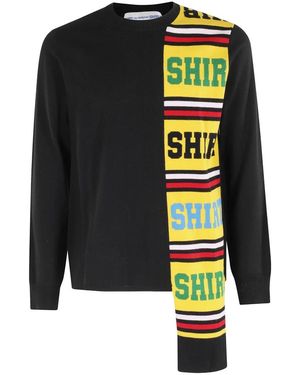Comme des Garçons Round-Neck Knitwear - Green