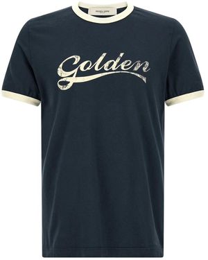 Golden Goose T-Shirts - Blue