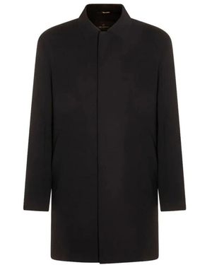 Montecore Single-Breasted Coats - Negro