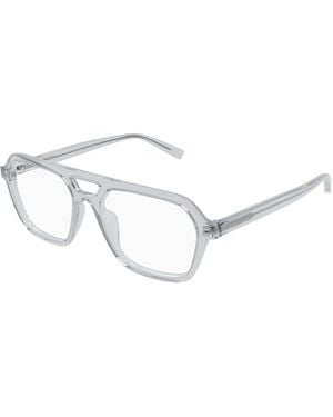 Saint Laurent Glasses - Metallic