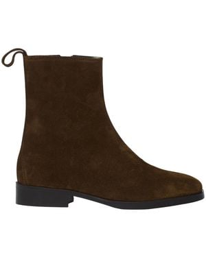 Soeur Schoenen ,Bruin ,Leer West Enkellaarzen