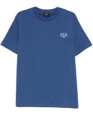 A.P.C. T-Shirts - Azul