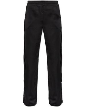Off-White c/o Virgil Abloh Straight Trousers - Negro
