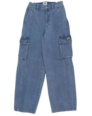 Obey Straight Jeans - Azul