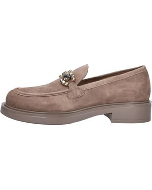Emanuélle Vee Schoenen ,Leer Dameschoenen - Bruin