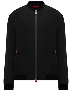 Kiton Jassen ,Zwart ,Coats