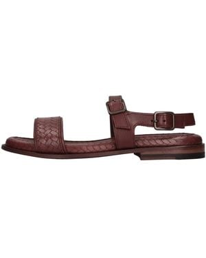 Pantanetti Flat Sandals - Brown