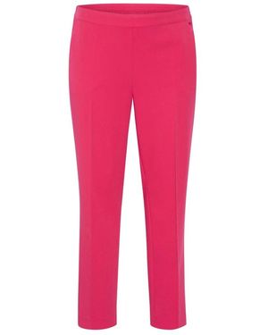 Kaffe Broeken ,Roze ,Virtual Straight-Leg Broek