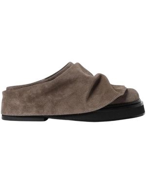 THE ATTICO 'Bes' mules ジアティコ ミュール The Attico Black Bes Mules The Attico