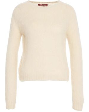 Max Mara Round-Neck Knitwear - Neutro