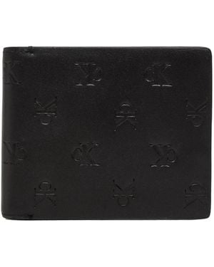 Calvin Klein Portafoglio uomo in pelle nera - classico - Nero