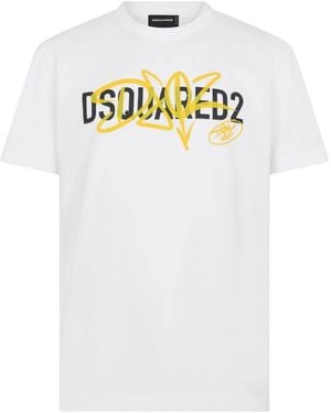DSquared² T-Shirts - White