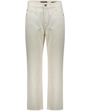 Moorer Straight Fit Jeans - Grey