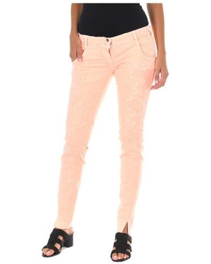 Met Jeans ,Roze ,Katoen Skinny Jeans - Zwart