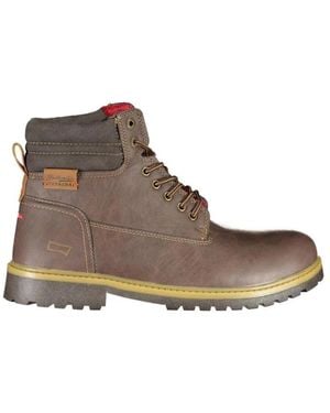 Carrera Lace-Up Boots - Marron