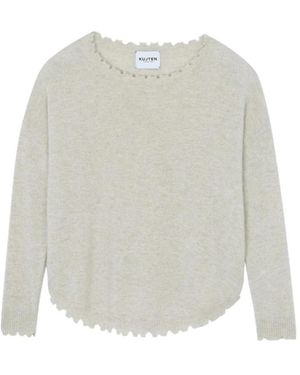 Kujten Round-Neck Knitwear - Blanco