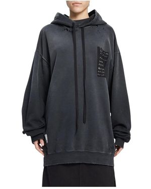 Ann Demeulemeester Hoodies - Blauw