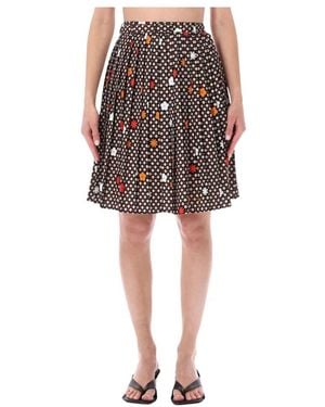 MM6 by Maison Margiela Short Skirts - Black