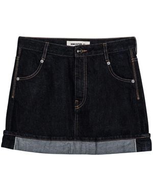 Semicouture Mini Rock Im Trendigen Stil - Schwarz