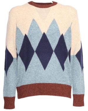Ballantyne Round-Neck Knitwear - Blu