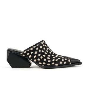 United Nude Heeled Mules - Negro
