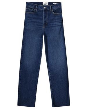 FRAME Straight Jeans - Azul