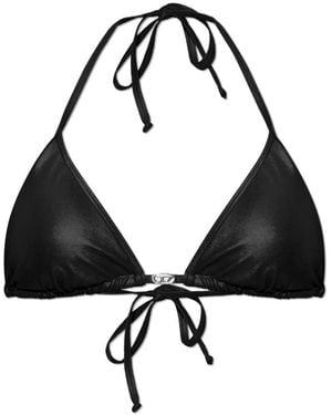 DIESEL Badmode ,Zwart ,Nylon Elettra-Dnm Bikini Top