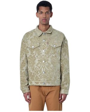 Junya Watanabe Gepatrondamd Denim Jacket - Grijs