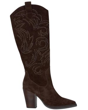 Alma En Pena. Studded Cowboy Laars - Bruin