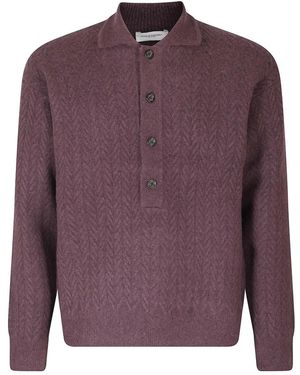 Paolo Pecora Round-Neck Knitwear - Morado