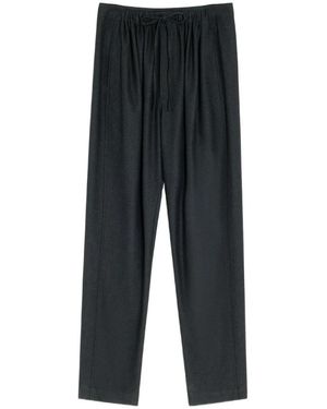 Lemaire Graue Hose Mit Kordelzug Und Seitentaschen