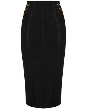 Elisabetta Franchi Rokken ,Zwart ,3D Gebreide Rok
