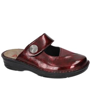 Berkemann Schoenen ,Bruin ,Leer Heliane Wedge - Rood