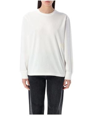 T By Alexander Wang Long Sleeve Tops - White