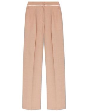 Forte Forte Straight Trousers - Neutre