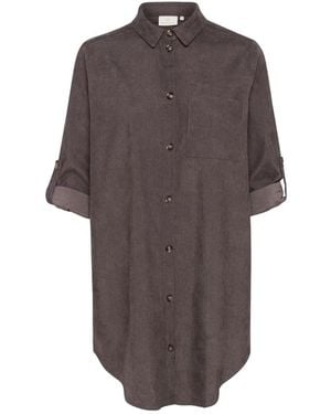Kaffe Overhemden ,Bruin ,Shirts