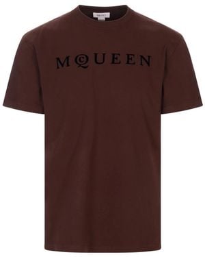 McQueen T-Shirts - Marrón