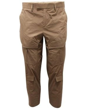 Neil Barrett Slim-Fit Pants - Natural