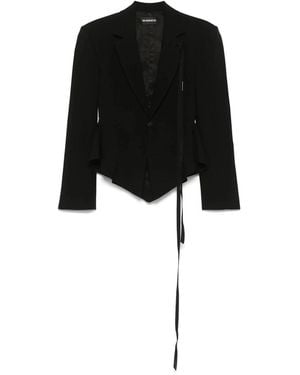 Ann Demeulemeester Blazers - Zwart