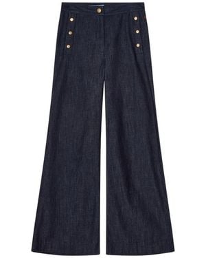 BUSNEL Wide Jeans - Blu